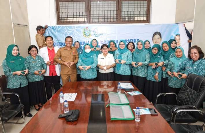 Sosialisasi Kanker Serviks Ketua TP PKK Ny Liswati Berharap Dapat Tingkatkan Kesehatan Ibu Pasangan 