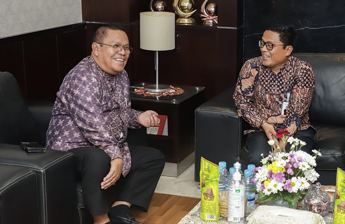 Wesly Bertemu Dirut Bank Sumut: Bahas Peningkatan Kerjasama dengan Pemko Pematangsiantar 
