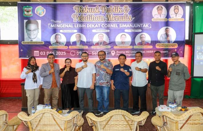 Wali Kota Wesly Diwakili Asisten Amri Hasibuan Buka Diskusi Publik dan Pelatihan Menulis IWO Bertema