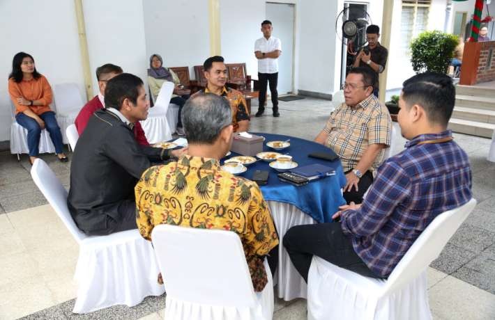 Wali Kota Wesly Terima Kunjungan Ombudsman RI Berupaya Tingkatkan Kualitas Pelayanan Publik 