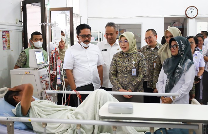 dr Susanti Sambut Kunjungan Direktur Jaminan Pelayanan Kesehatan BPJS Kesehatan