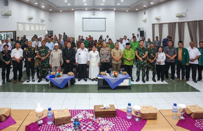 Wesly Bersama Forkopimda dan Masyarakat Dialog Situasi Kondisi dan Dinamika Sosial Kota Pematangsian