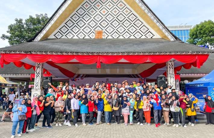 Siantar Fun Run 10 Km dan Car Free Day Wesly Sebut Komitmen Semarak dan Meriahkan Event Kreatif Olah