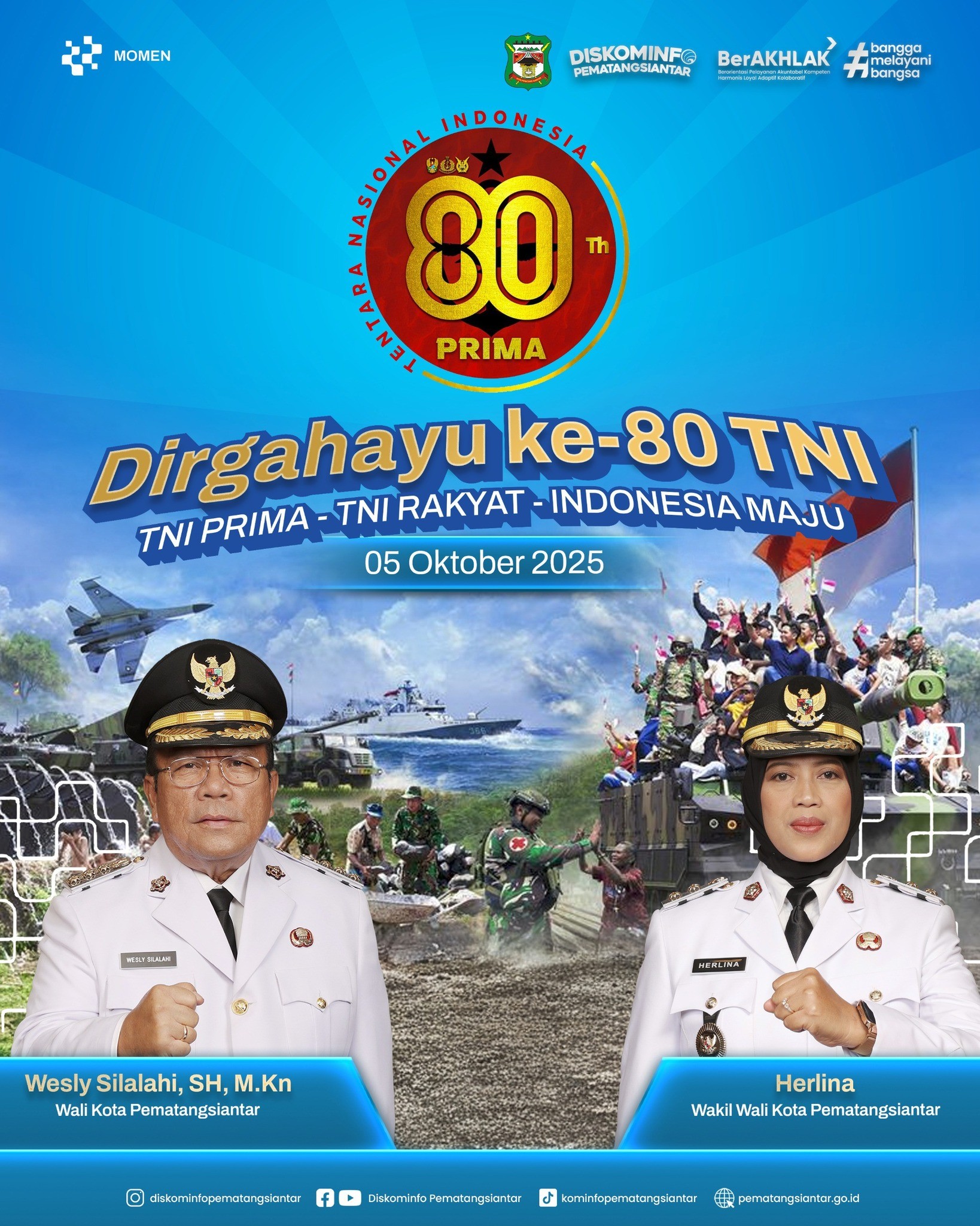 Dirgahayu ke-80 TNI