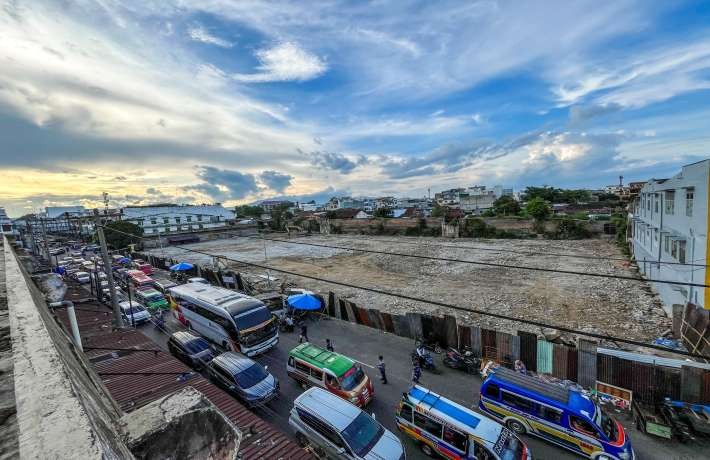 Seluruh Gedung IV Pasar Horas Sudah Dirobohkan Menyusul Pemadatan Lahan