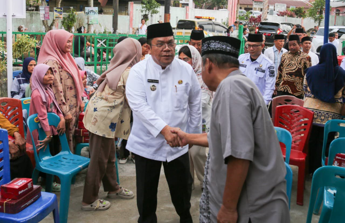Hari Ketiga, Wali Kota Wesly Safari Ramadhan di Masjid Amaliyah Jalan Gurilla