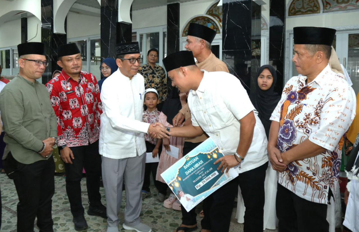 Safari Ramadhan Pemko Pematangsiantar 2026 Berakhir di Masjid Al Falah Jalan Padangsidimpuan 