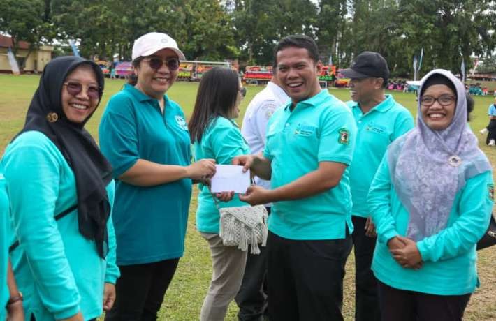 Wesly Diwakili Junaedi Hadiri Puncak Peringatan HKN ke-61 Tahun 2025