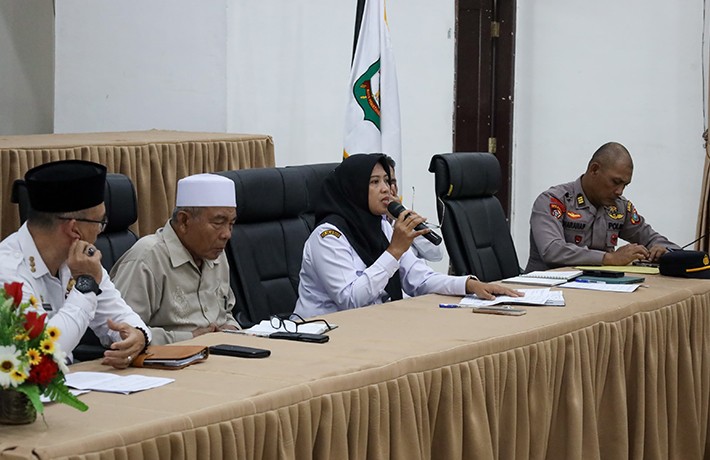 Rapat Persiapan Takbir Keliling Sholat Id dan MTQ: Herlina Ajak Semua Pihak Bersinergi