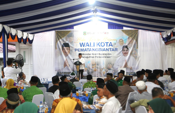Wali Kota Wesly Ajak BKM dan Ormas Islam se-Kota Pematangsiantar Buka Puasa Bersama