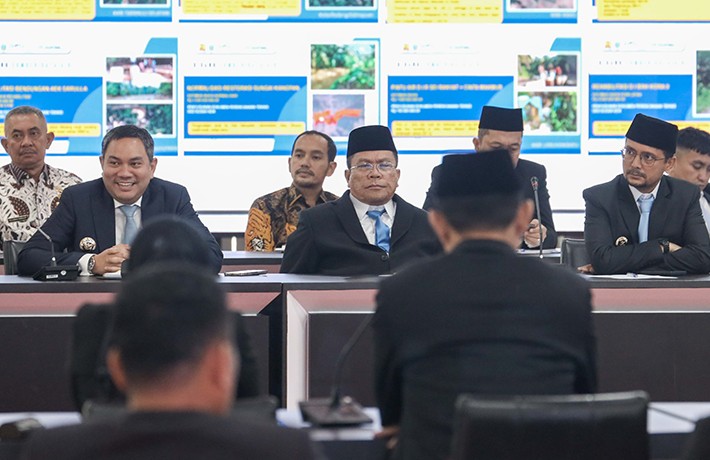 Wesly Hadiri Rakor Kepala Daerah se-Sumut: Sambut Baik Kebijakan Gubernur terkait DBH