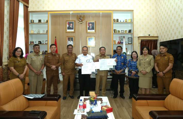 Wali Kota Wesly Tandatangani Nota Kesepakatan dengan BPJS Kesehatan 