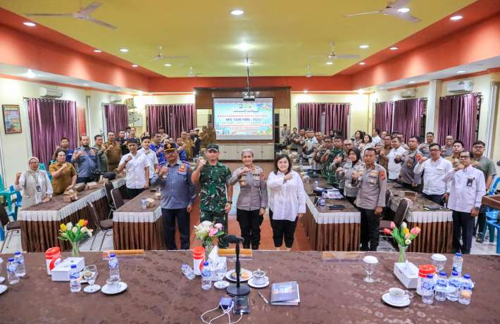 Pemko Pematangsiantar dan Forkopimda Rakor Kesiapan Pengamanan Perayaan Natal dan Tahun Baru  