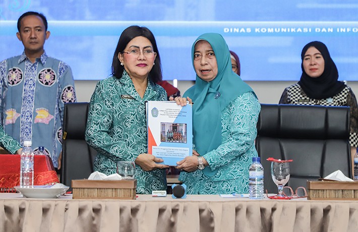 Sambut Kunjungan Ny Titiek Sugiharti Surya: Wesly Sebut TP PKK Ujung Tombak Pembangunan 
