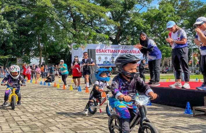 Semarak Haornas Kolaborasi Dinas Pariwisata dan KONI Pematangsiantar