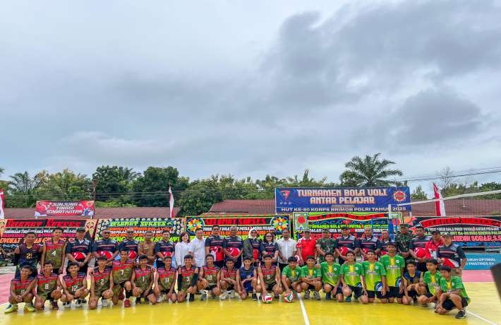 Turnamen Bola Voli Antar Pelajar Wesly Ingatkan Kerjasama Keuletan Kesabaran dan Strategi Kunci Keme