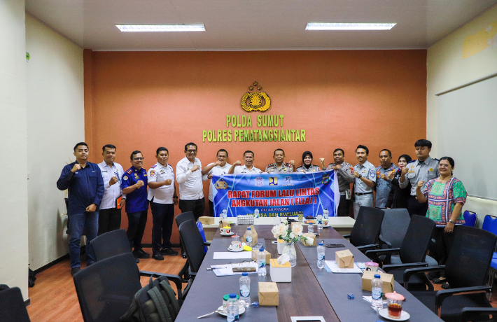 Wali Kota Wesly Diwakili Sekda Junaedi Sitanggang Pimpin Rapat Forum Lalu Lintas Angkutan Jalan di P