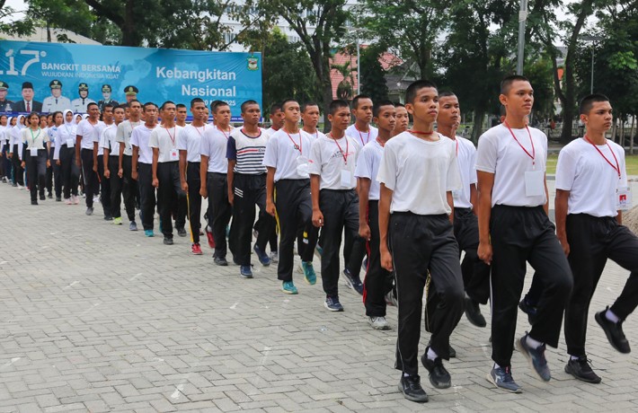 55 Siswa siswi Lulus Anggota Paskibraka Pematangsiantar :2 Wakili Kota Pematangsiantar di Tingkat Su