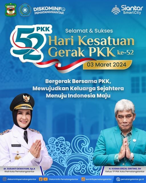 Hari Kesatuan Gerak PKK ke-52 Tahun 2024