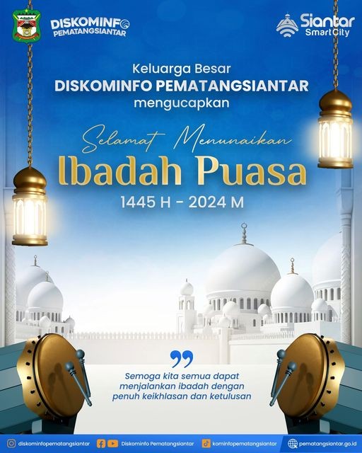 Selamat Menunaikan Ibadah Puasa 1445 H