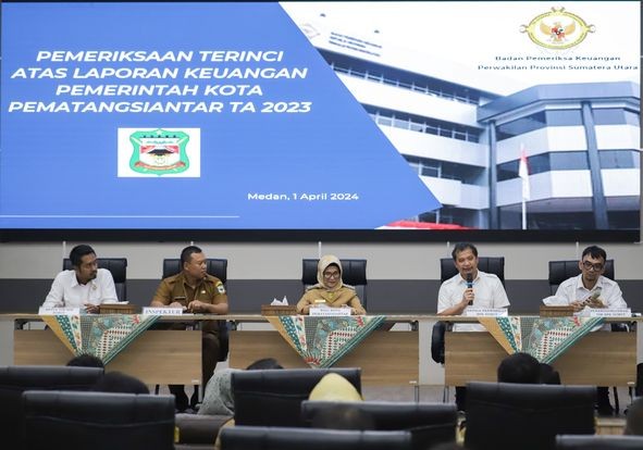 Entry Meeting Bersama Kepala BPK Perwakilan Provinsi Sumut