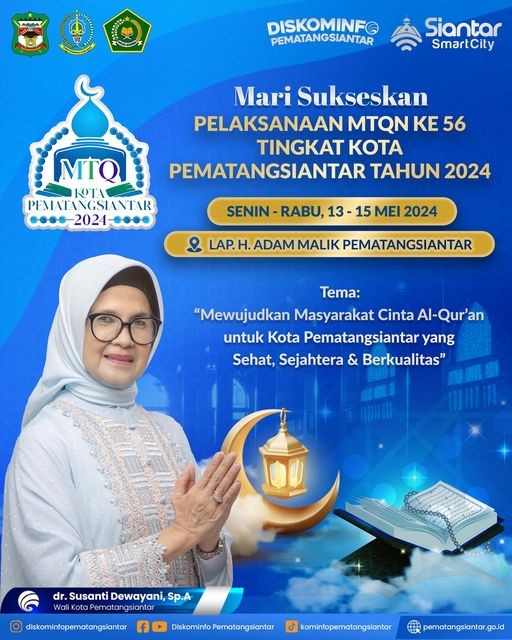 Sukseskan Pelaksanaan MTQN ke-56 Kota Pematangsiantar Tahun 2024