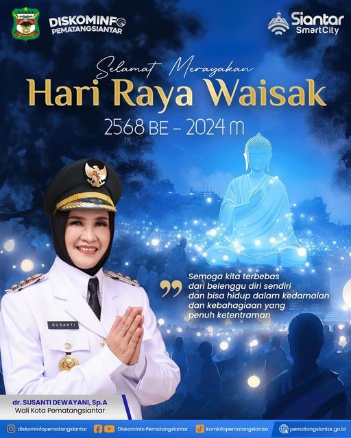 Selamat Merayakan Hari Raya Waisak 2568 BE - 2024 M