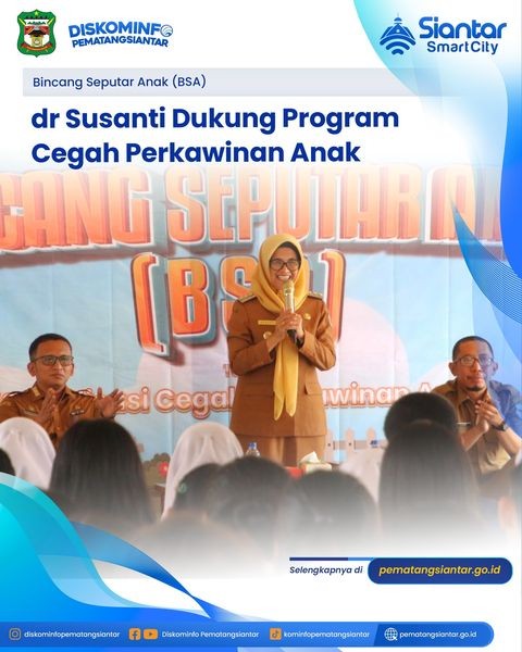 dr Susanti Dukung Program Cegah Perkawinan Anak 