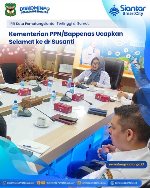 IPEI Kota Pematangsiantar Tertinggi di Sumut