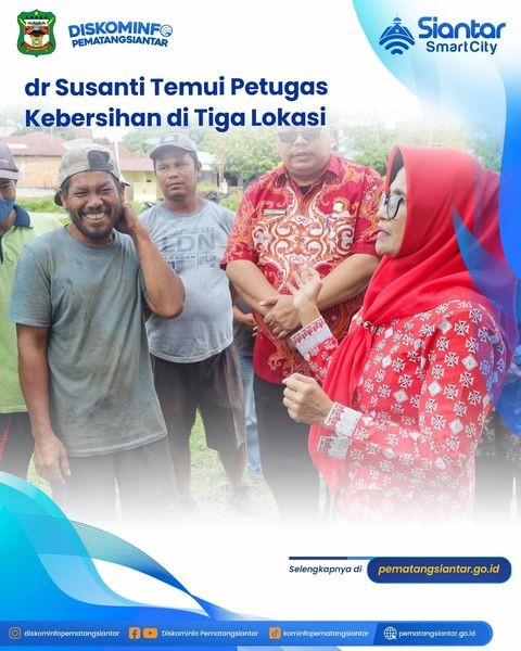 Petugas Kebersihan di Tiga Lokasi