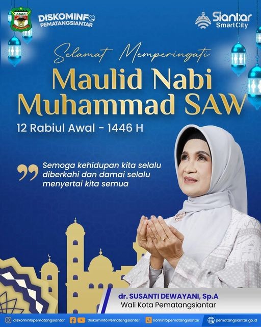 Selamat Memperingati Maulid Nabi Muhammad SAW 12 Rabiul Awal 1446 H