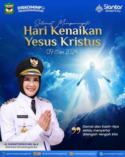 Memperingati Hari Kenaikan Yesus Kristus Tahun 2024