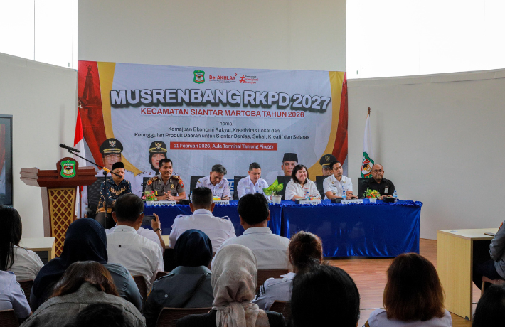 Musrenbang Kecamatan Siantar Martoba Wali Kota Wesly Pesan Prioritaskan Kebutuhan Masyarakat Paling 