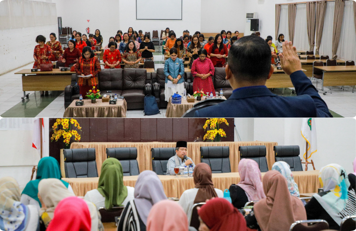 TP PKK Pematangsiantar di Bawah Kepemimpinan Ny Liswati Gelar Pendalaman Alkitab dan Pengajian 