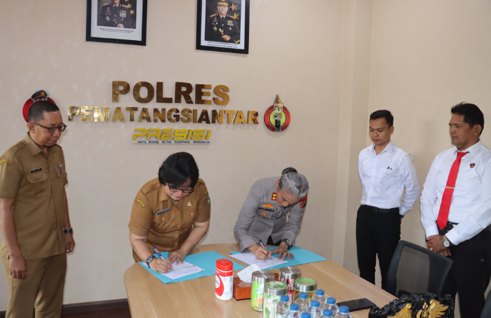 Pemko dan Polres Pematangsiantar Tandatangani Nota Kesepahaman Layanan Perlindungan Perempuan Korban