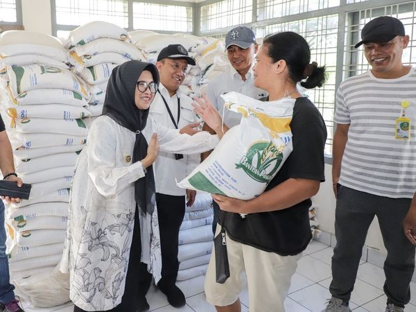 dr Susanti Monitoring Penyaluran Bantuan Pangan CBP Tahap II