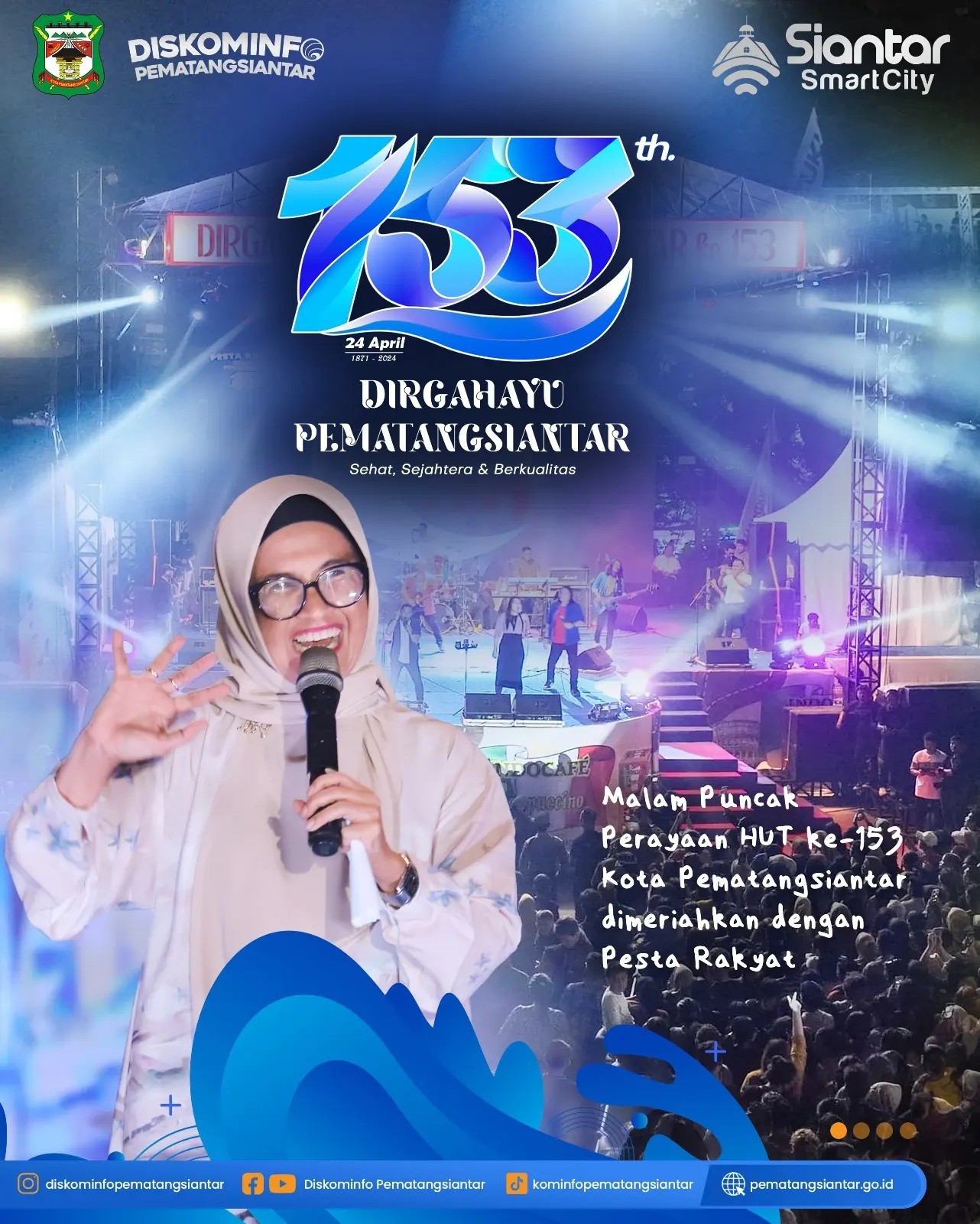 Dirgahayu ke-153 Kota Pematangsiantar