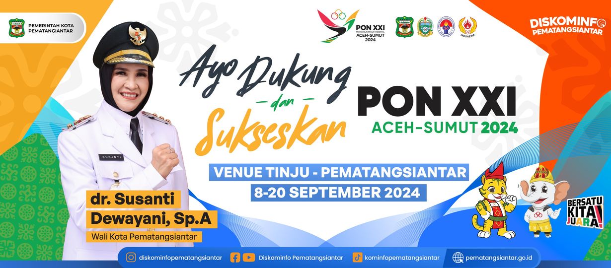 Ayo Dukung dan Sukseskan PON XXI Aceh-Sumut 2024